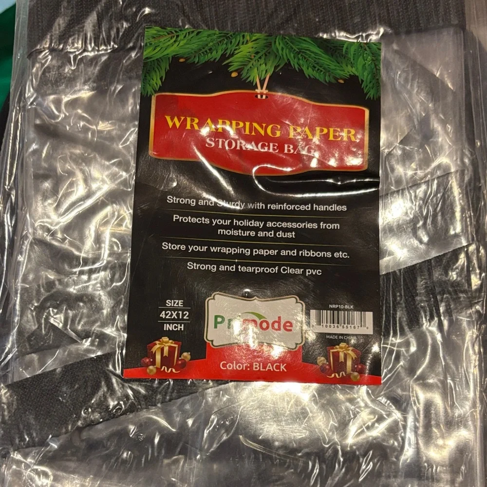 Wrapping Paper Storage Organizer Bag NWT